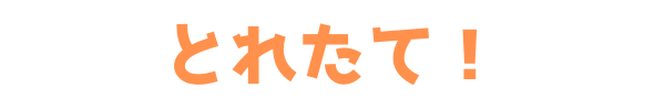 とれたて！